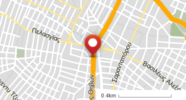 Location of business on map