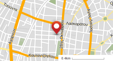Location of business on map