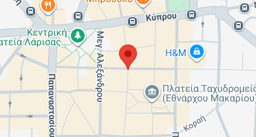 Location of business on map