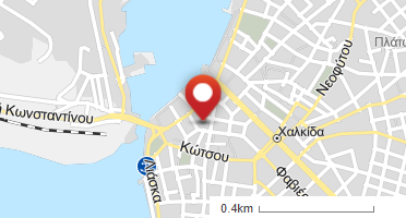 Location of business on map