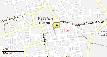 Χάρτης και σημείο της επιχείρησης