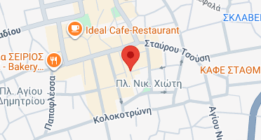 Location of business on map