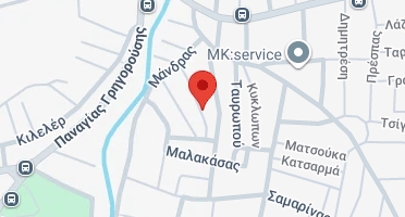 Location of business on map