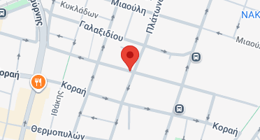 Location of business on map