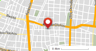 Location of business on map