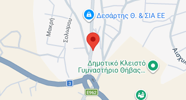 Location of business on map