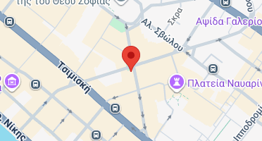 Location of business on map