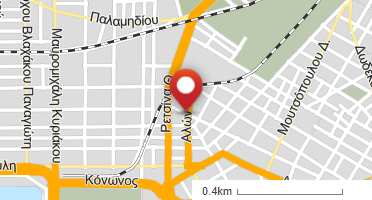 Location of business on map