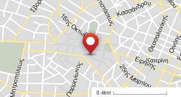 Location of business on map