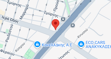 Location of business on map