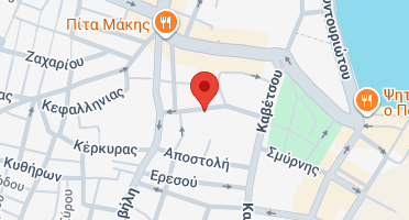 Location of business on map