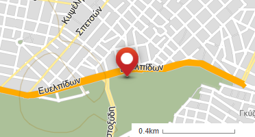 Location of business on map