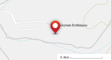 Location of business on map