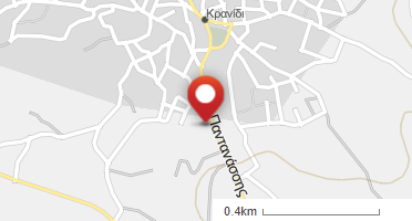 Location of business on map