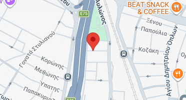 Location of business on map