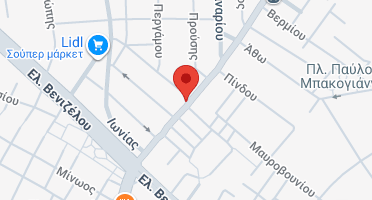 Location of business on map