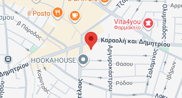 Location of business on map