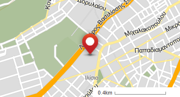 Location of business on map