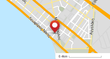 Location of business on map