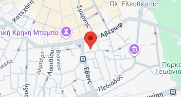 Location of business on map