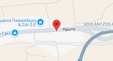 Location of business on map