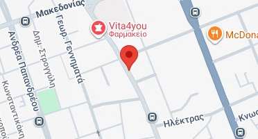 Location of business on map