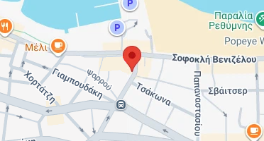 Location of business on map