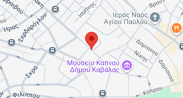 Location of business on map