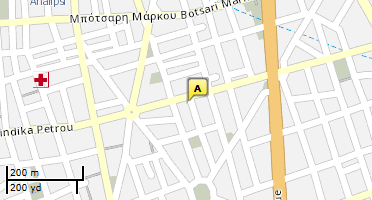 Location of business on map