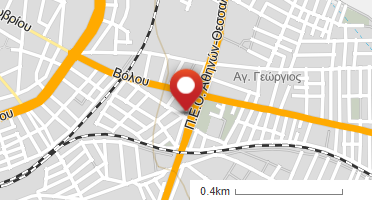 Location of business on map