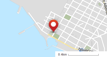 Location of business on map