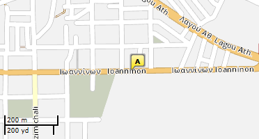 Location of business on map