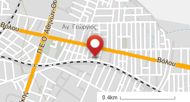 Location of business on map