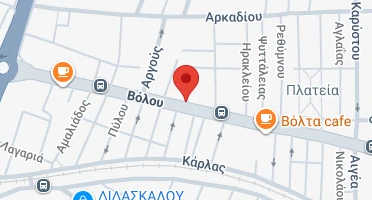 Location of business on map