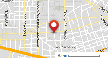Location of business on map