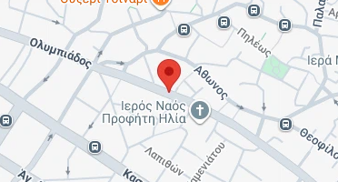 Location of business on map