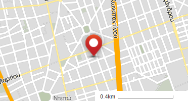 Location of business on map