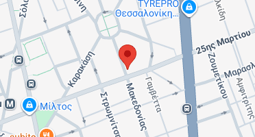 Location of business on map