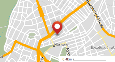 Location of business on map