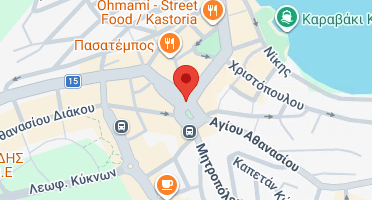 Location of business on map