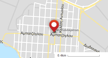 Location of business on map