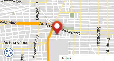 Location of business on map