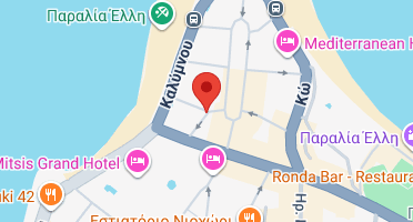 Location of business on map