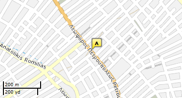 Location of business on map