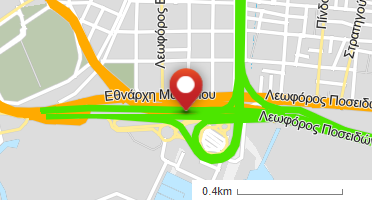 Χάρτης και σημείο της επιχείρησης