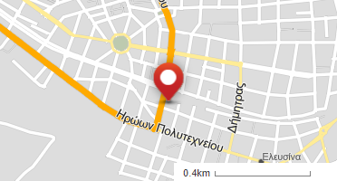 Location of business on map