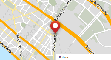 Location of business on map