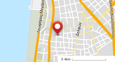 Location of business on map