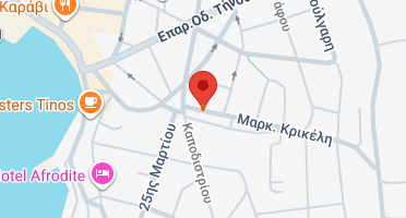 Location of business on map