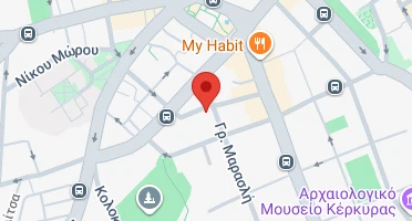 Location of business on map